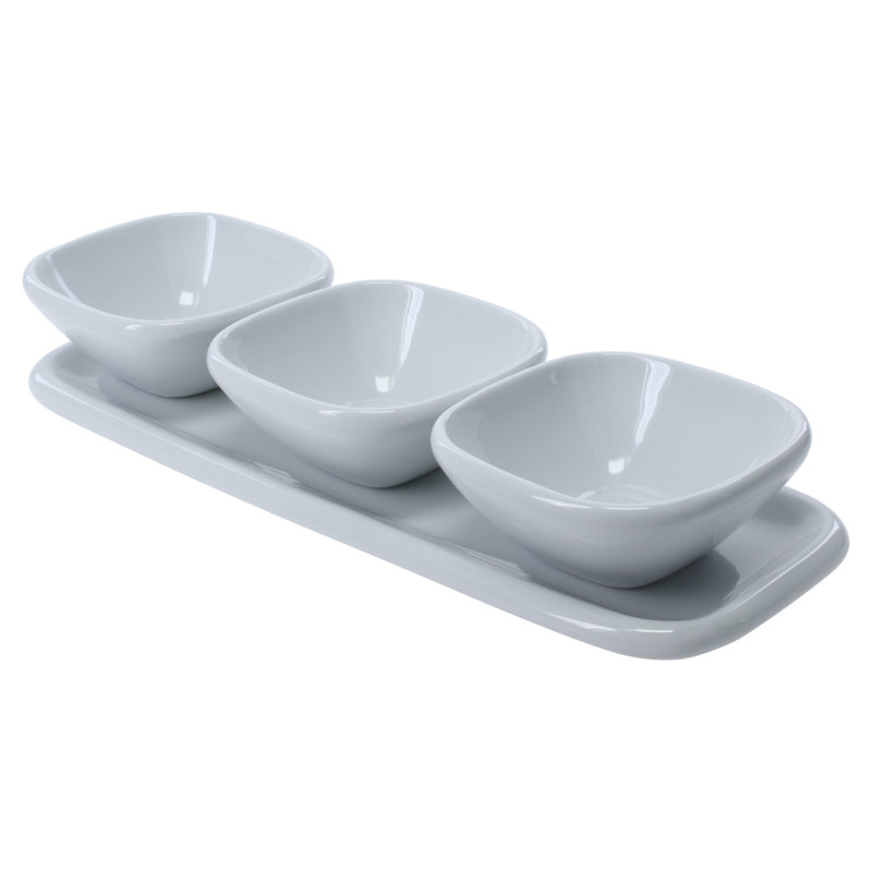 4-Piece, Impulse Dip Set, White