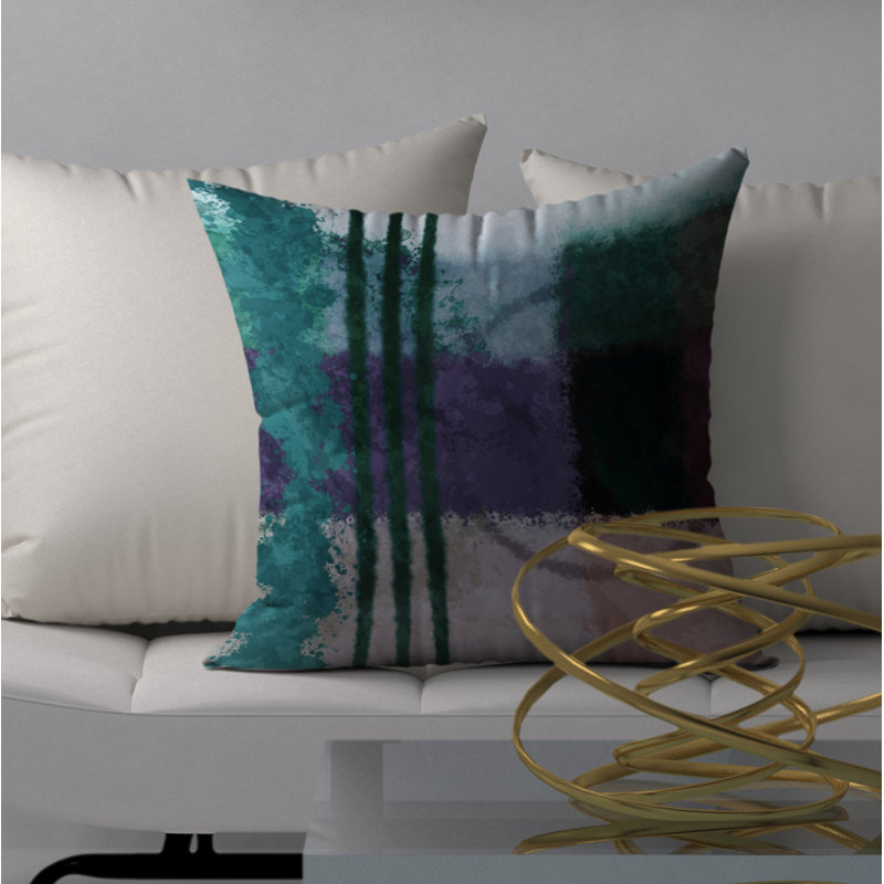  Housse de coussin carré et insert, 18" x 18"