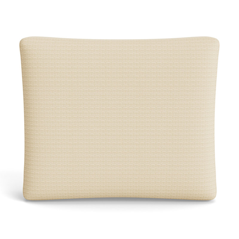 Pavilion Lumbar Pillow Cover & Insert, Beige, 25"H x 30"W