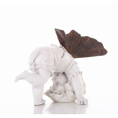 Hi-Line Gift Ltd. Tumbling Baby Fairy Statue & Reviews | Wayfair