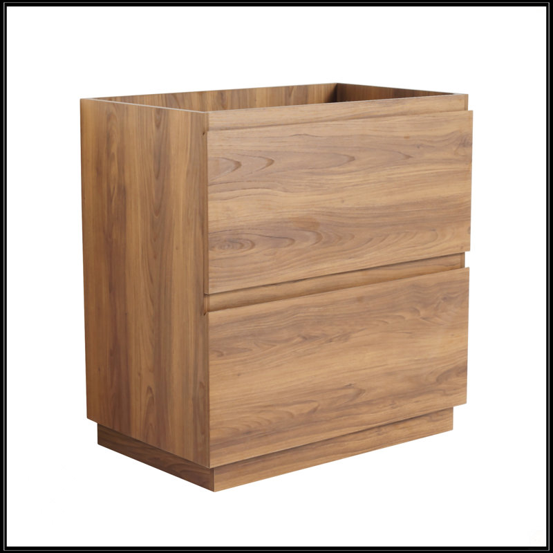 Meuble-lavabo 30 po sans lavabo, 30", Brun