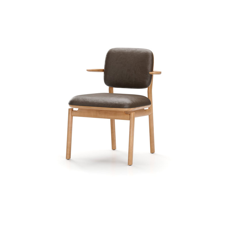Chaise Marea, Chêne naturel, Crystal Wolf 3386