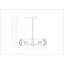 Lustre cylindrique imitation bois Copas 16 pouces
