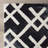 Bryauna Hand Tufted Wool/Cotton Geometric Rug in Graphite/Ivory-20111087