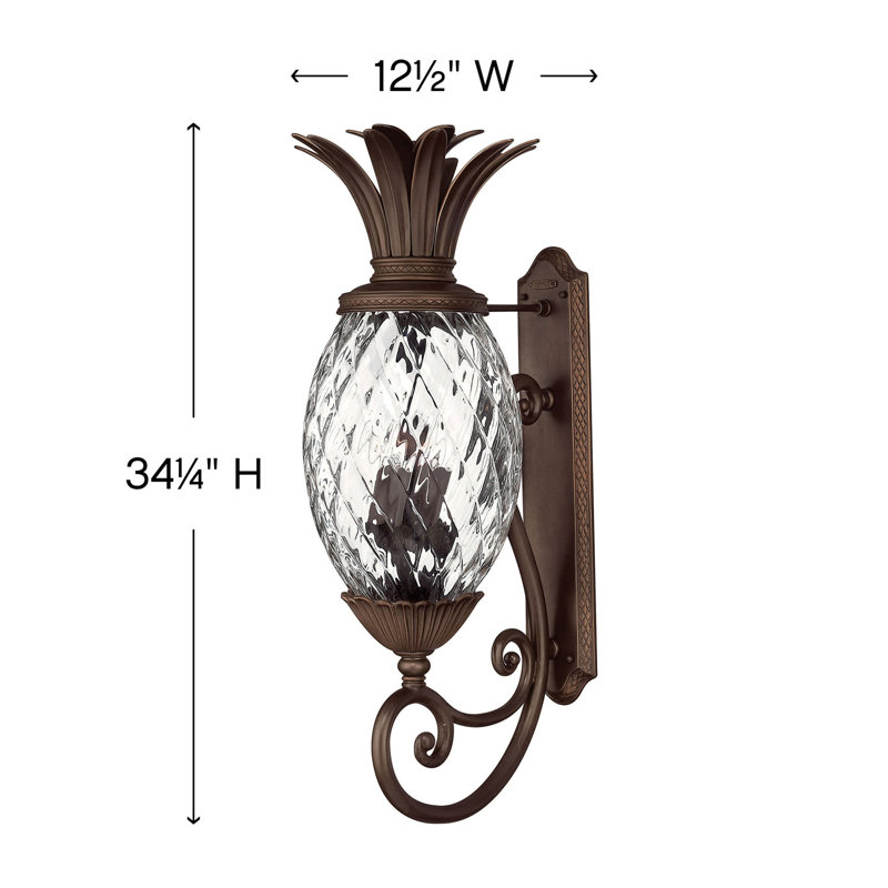Plantation 4 Light Wall Lantern