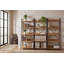 148.5cm H x 60cm W Steel Etagere Bookcase
