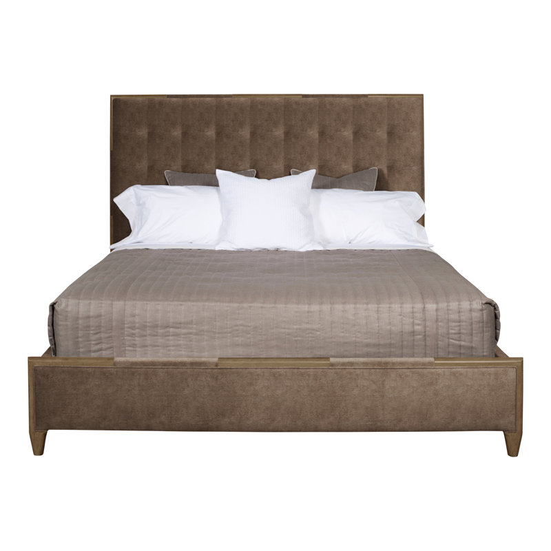 Thom Filicia Home California King Upholstered Panel Bed, Hampton, Bennett Carolina