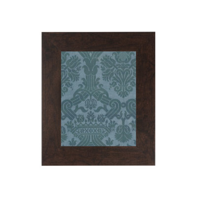 Cadre 5 po x 7 po brun pour entreprise, moulure en panneau de fibres à densité moyenne de 2 po, verre et support inclus, cadre d'affichage mural pour art, affiches ou photos 