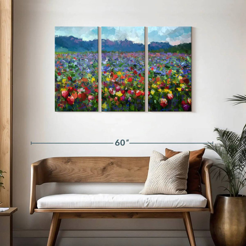 Alvord Spring Abstract, H 28 po x l 45 po