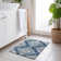 Premium Machine Washable Andreau AMF91 Blue Rug