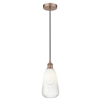 Mini-luminaire suspendu avec cordon 6 lumières Edison