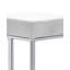 Tabouret à hauteur de comptoir en velours gris de 25 po de hauteur avec base dorée (ensemble de 2)-1536731318-1536731320-1536731322