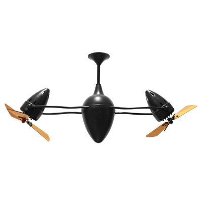 48" Ar Ruthiane 3 Blade Ceiling Fan