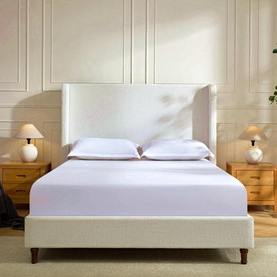 Grand lit tapissier Harper