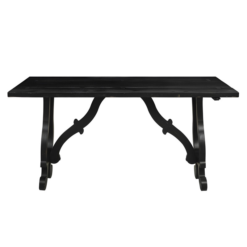Roolf Flip-top Console Table Black