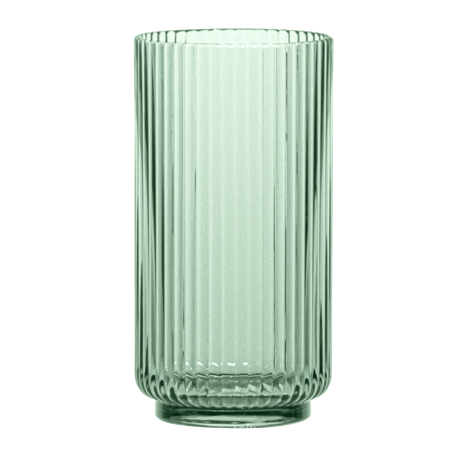 Laya Fluted Acrylic Drinking Glass, Green
