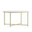 Modern Laminate Coffee Table with Crisscross Frame-1825918870-1825918864