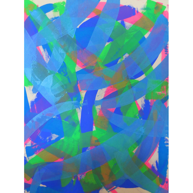 Tree And Forest Print by Drew Gaffney, 21.25" H x 17.25" W x 0.875" D