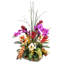 Exotic Silk Tropical Mixed Floral Arrangement