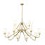Lustre empire / araignée 12 lumières Moniet-1793557470