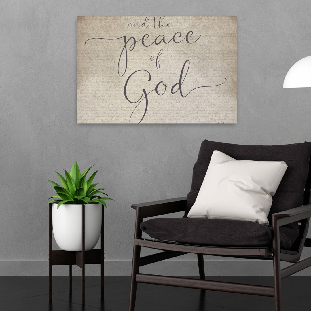 Peace Of God Abstract Contemporary Wall Art Print