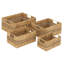 Kriebel Seagrass Handmade 4-Piece Nesting Basket