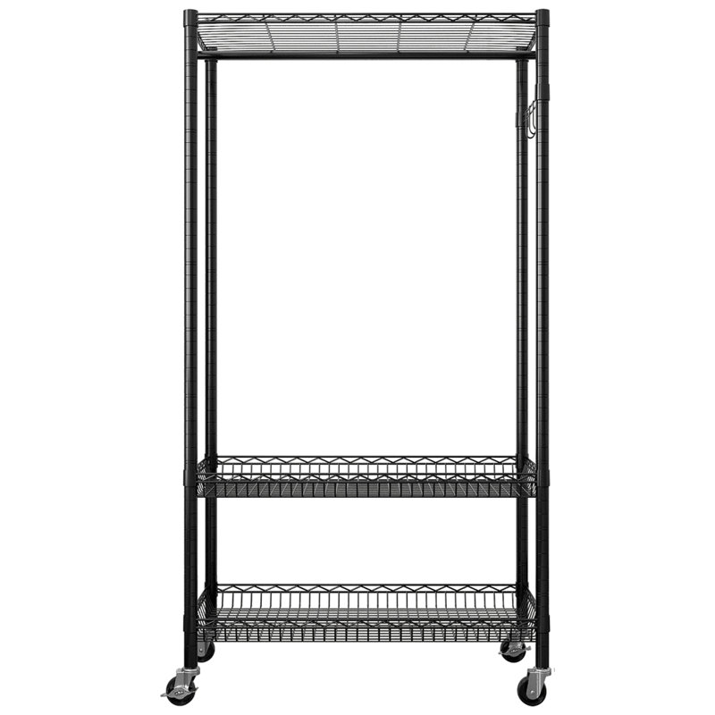 Marcianne 35.43'' Metal Clothing Rack