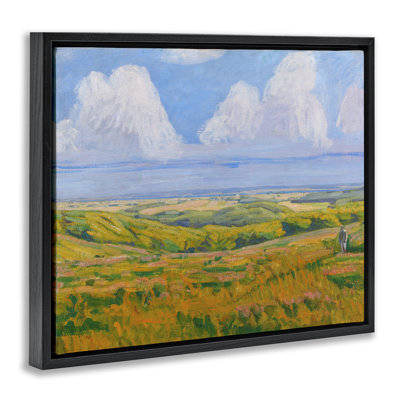 «Clouds Over Classic Country», art mural sur toile flottante par Niels Larsen Stevns