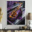  «Purple Gold Music Instument Saxophone I - Décoration murale musique-1896920932-1896920933