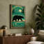 Bear In Golden Light Vintage - Print-136764393-136764392