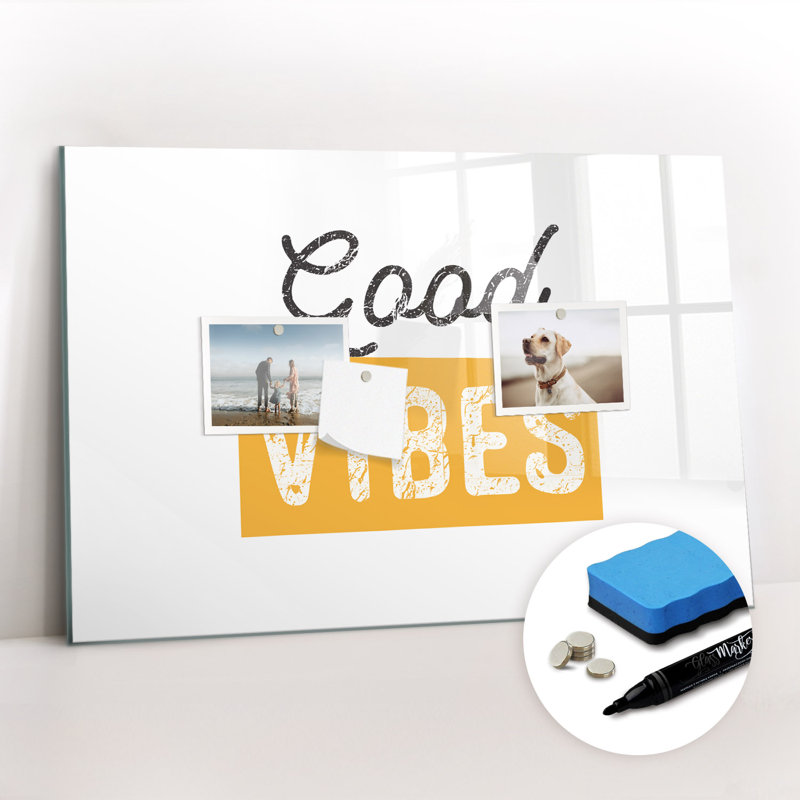 Magnetic Glass Dry Erase Board