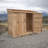 8 ft. W x 4 ft. D Double Door Cedar Wood Storage Shed