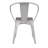 Briceidy All-Weather Metal Stack Chair with Arms and Poly Resin Seat-1093872921-1093872927