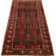 One-of-a-Kind 3'11" X 9'10" 1980s Runner Wool Area Rug in