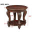 Table d'appoint en bois avec tablette-1206599843-1206599847