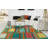 Modern Flatweave Evanee Green Rug
