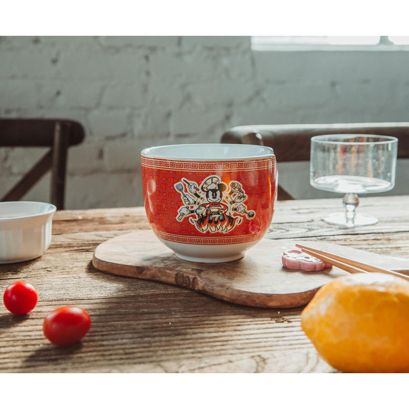 Silver Buffalo Disney Mickey Mouse Ramen Bowl