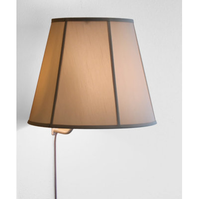 14'' H x 17'' W Silk Empire Wall Sconce Shade