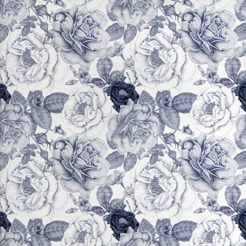 Tissu de flore shabby, l 58 po x L 180 po
