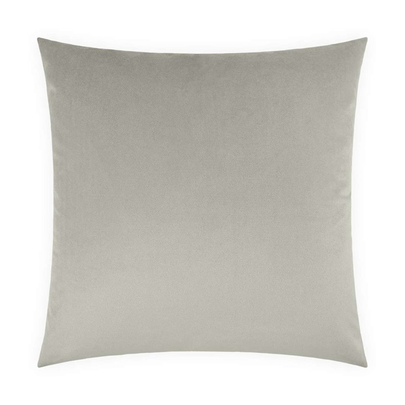 Belvedere Reversible Throw Pillow, Whisper, Square 20"