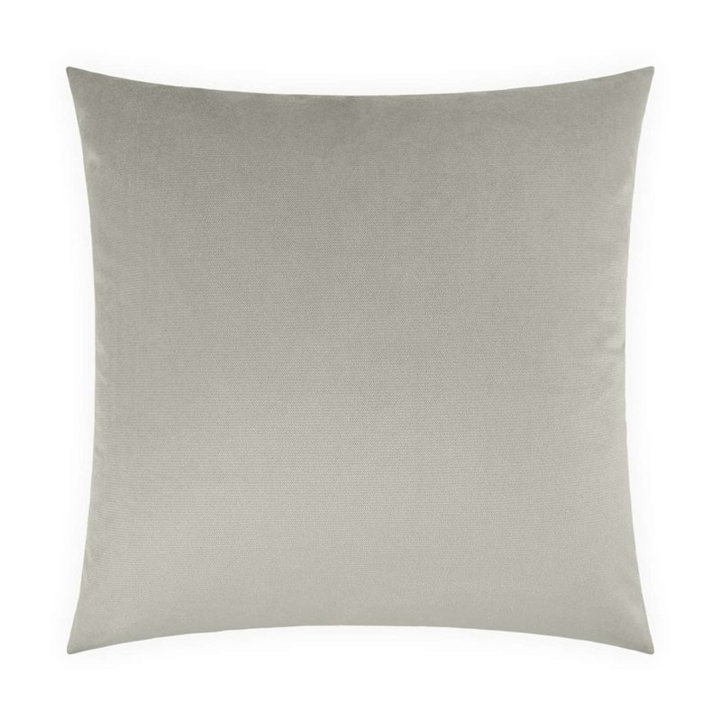 Belvedere Reversible Throw Pillow, Whisper, Square 24"