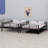 Metal Bunk Bed With Trundle-1069076563