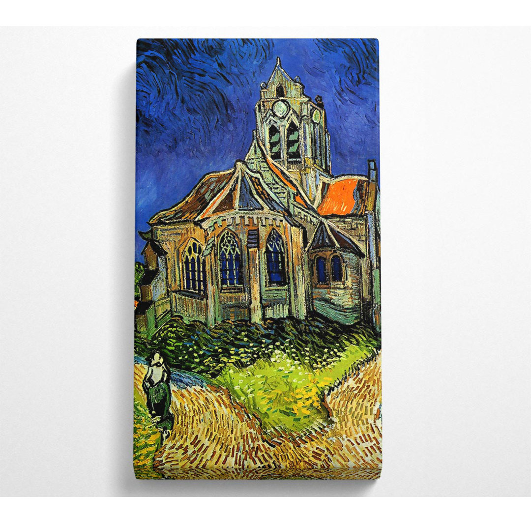 Van Gogh Die Kirche von Auvers - Kunstdrucke auf Leinwand