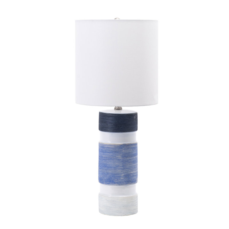 Lampe de table bleue 25 po Reginia Kellan