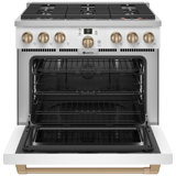 Café 36" Smart Dual-Fuel Commercial-Style Range With 6 Burners (Natural Gas)