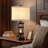 ChenJoss 24" Table Lamp Set With Night Light And USB Ports, suitable for bedrooms, living rooms, desks, and offices