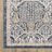 Goulart Textural Distressed Traditional Navy/ Gold Area Rug-1721368959