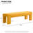 Laytona 59"W Upholstered Bench with Channel Tufted-404172703