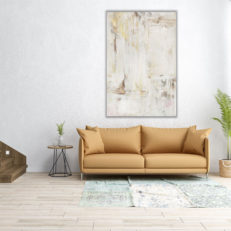 Milky Patina I - reproduction d'art sur toile, H 24 po x l 16 po