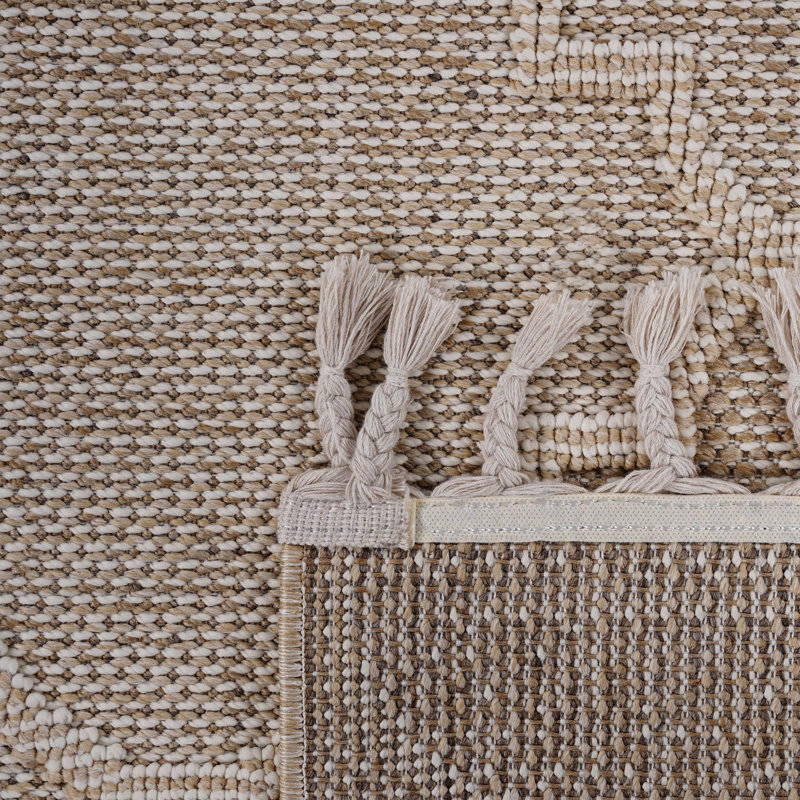 Tapis à treillis pour l'intérieur et l'extérieur, Rectangle 4 pi x 6 pi 2 po